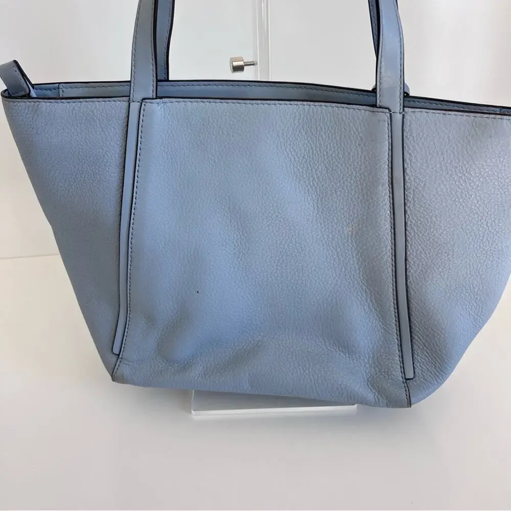 Michael Kors Whitney Pebbled Leather Tote Pale Blue‎